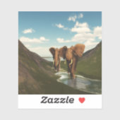 Elephant Sticker (Vel)