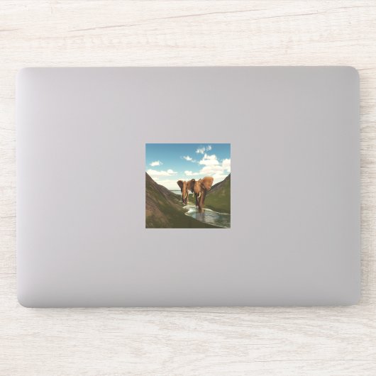 Elephant Sticker (Computer)