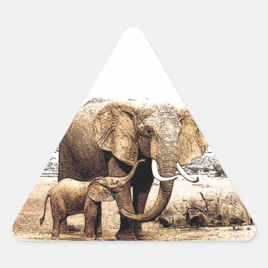Elephant Sticker (Voorkant)