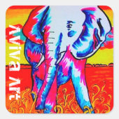 Elephant Sticker (Voorkant)