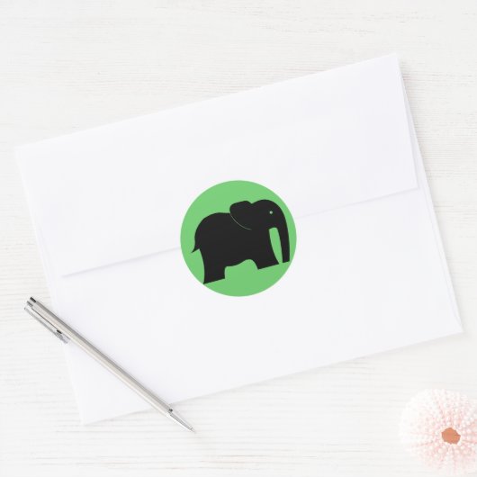 Elephant Sticker (Envelop)