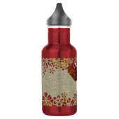 Elephant , stijlvolle Rustige kleuren Waterfles (Links)