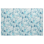 ELEPHANT STOMP Indigo Blue Safari Print Stof (Fat Quarter)