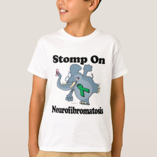 Elephant Stomp on Neurofibromatosis T-shirt