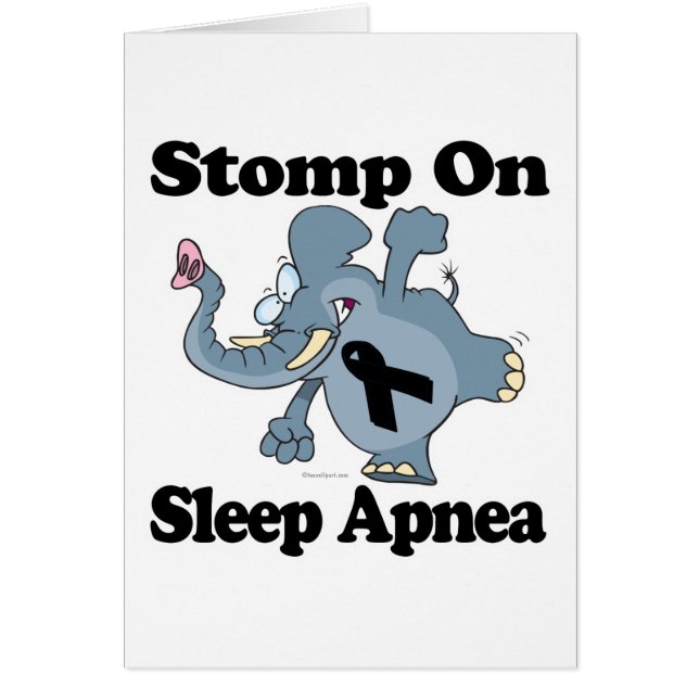 Elephant Stomp on Sleep apnea (Voorkant)