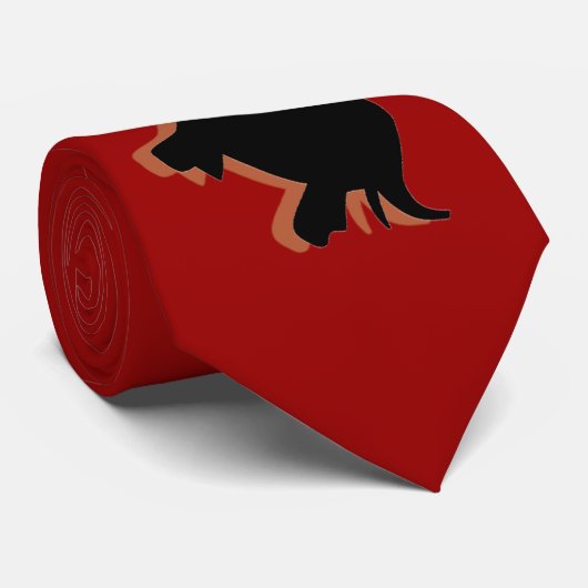 Elephant Stropdas (Opgerold)