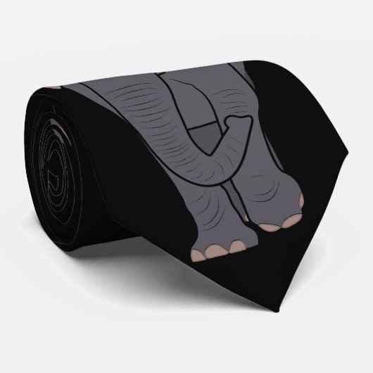 Elephant Stropdas (Opgerold)