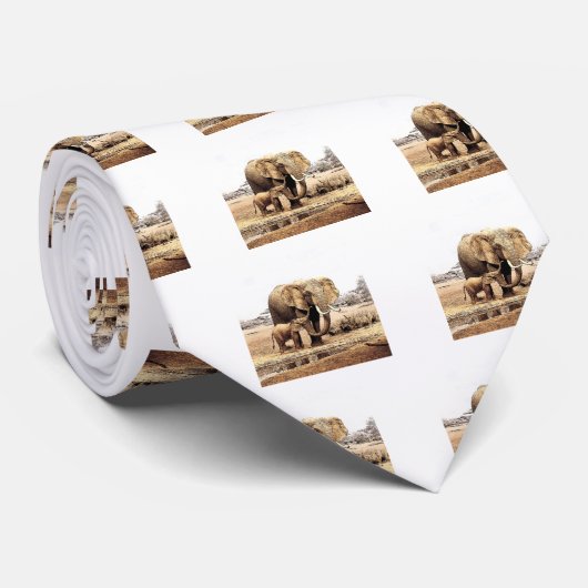 Elephant Stropdas (Opgerold)