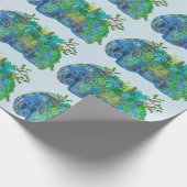 Elephant Succulent Cadeaupapier (Hoek)