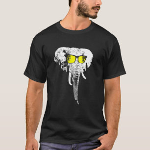 Elephant sunbril party olifant love elephant l t-shirt