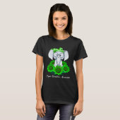Elephant Sunflower Organ Donation Awareness Costum T-shirt (Voorkant volledig)
