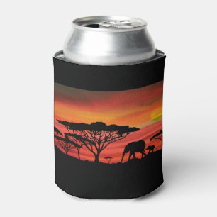 Elephant Sunset Blikjeskoeler