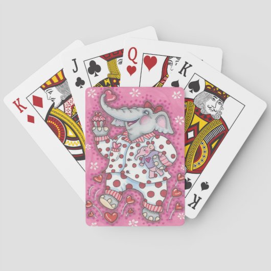 Elephant SweeLiege STANDARD PLAYCARDS Poker Pokerkaarten (Achterkant)