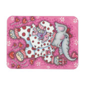 Elephant SweeLiege VALENTIJN MAGNET *Customize Magneet (Horizontaal)