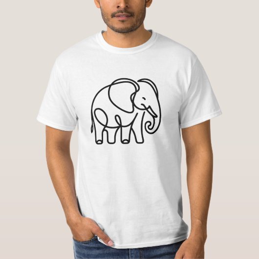 Elephant T-shirt (Voorkant)