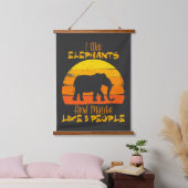Elephant Tapestry, Cute Elephant Gift,  Hangend Wandkleed (Slaapkamer)