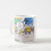 Elephant Taxi Line mok (Voorkant links)