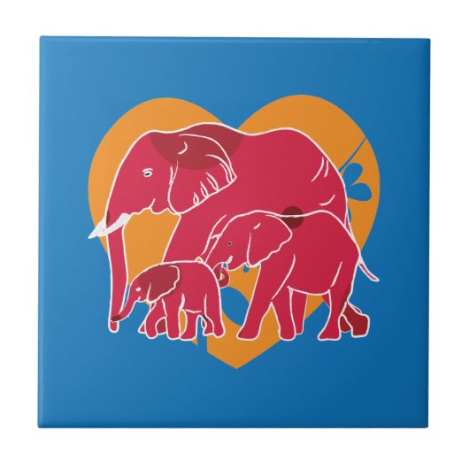 Elephant Tegeltje (Voorkant)
