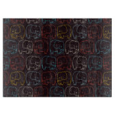 Elephant Tekening Snijplank (Voorkant)