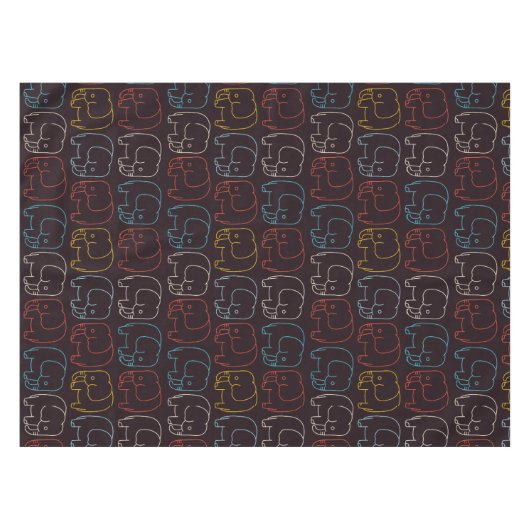 Elephant Tekening Tafelkleed (Voorkant (Horizontaal))