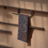 Elephant Tekening Theedoek