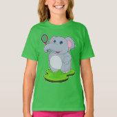Elephant Tennis Tennis racket T-shirt (Voorkant)