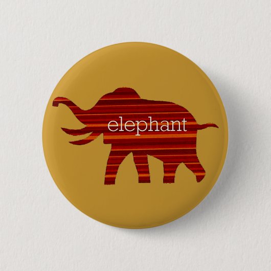 ELEPHANT THEATER RONDE BUTTON 5,7 CM (Voorkant)