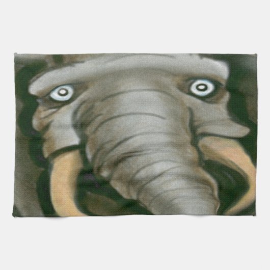 Elephant Theedoek (Horizontaal)