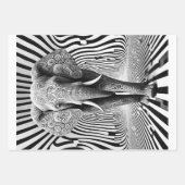 Elephant Theme Set - Decoupage - Inpakpapier Vel (Voorkant 2)