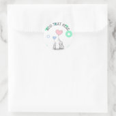 Elephant ThMED Baby shower Stickers (Tas)