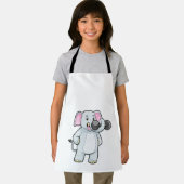 Elephant tijdens strakke training met Dumbbell Schort (Insitu)