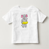 Elephant tijdens zwemmen met Lifebuoy Kinder Shirts (Voorkant)