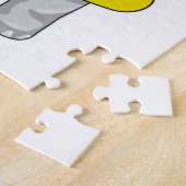 Elephant tijdens zwemmen met Lifebuoy Legpuzzel (Zijkant)