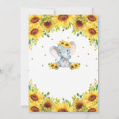 Elephant Time Capsule Bericht aan u Blank Kaarten (Achterkant)