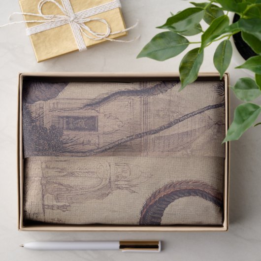 Elephant Tissue of decoupage Paper Tissuepapier (Geschenk)