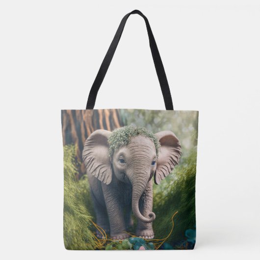 Elephant Tote Bag (Voorkant)