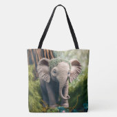 Elephant Tote Bag (Achterkant)