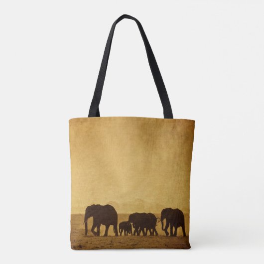 Elephant Tote Bag (Achterkant)