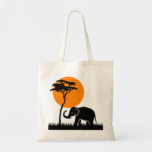 Elephant Tote Bag (Voorkant)