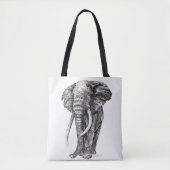 Elephant Tote Bag (Voorkant)