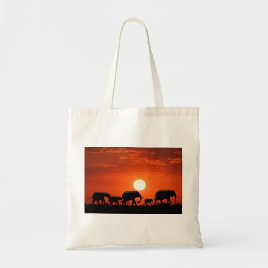 Elephant Tote Bag (Voorkant)