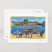 Elephant Train en Federal Bldg, CA Worlds Fair Briefkaart (Voorkant / Achterkant)