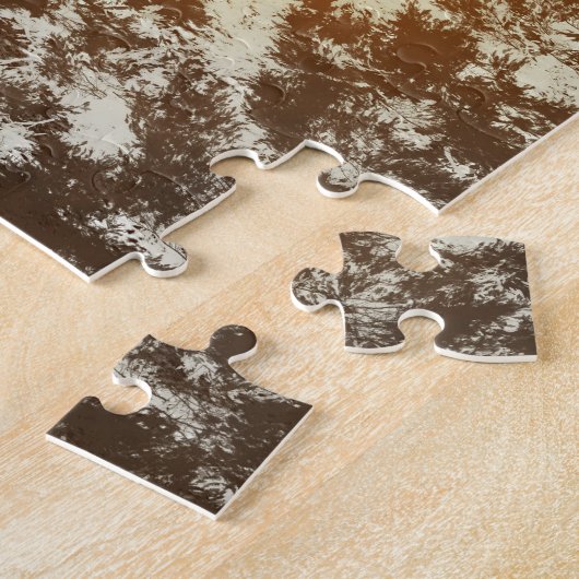 Elephant Tree Abstract Legpuzzel (Zijkant)