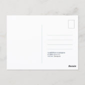 Elephant Tree Postcard Briefkaart (Achterkant)