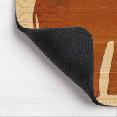 Elephant Tribal Art Design Muismatten (Hoek)