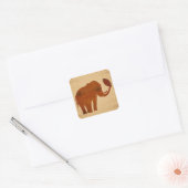 Elephant Tribal Art Design stickers (Envelop)