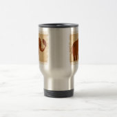 Elephant Tribal Art Design Travel Mug Reisbeker (Center)