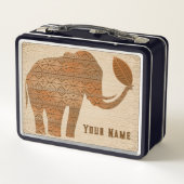 Elephant Tribal Kunstontwerp (Achterkant)