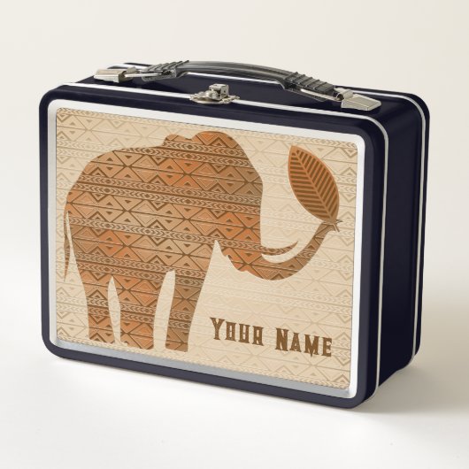 Elephant Tribal Kunstontwerp (Voorkant)