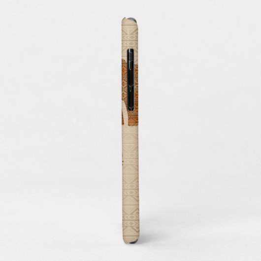 Elephant Tribal Kunstontwerp Case-Mate iPhone Case (Achterkant/links)